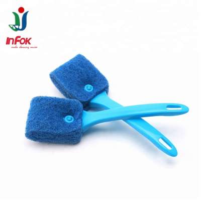 High Quality Kitchen Blue Long Handle Glass Bottle Clean Brush