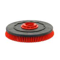 Nylon round scrubber brush for floor cleaning